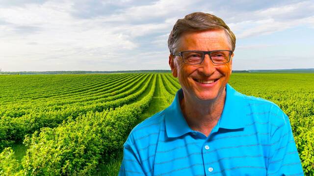 El secreto de Bill Gates: El magnate está invirtiendo en tierras de cultivo y tiene un motivo