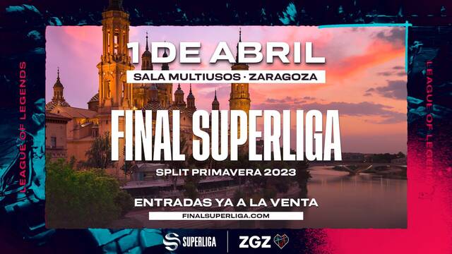 La final de la Superliga de League of Legends será en Zaragoza el 1 de abril