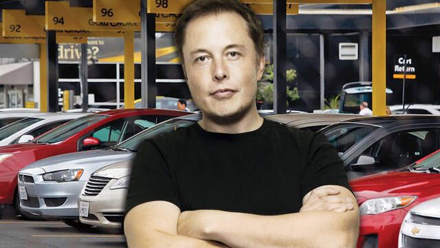 La mayor empresa de alquiler de coches cambia 20.000 el�ctricos por gasolina por culpa de Elon Musk
