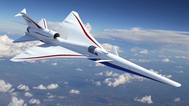 El nuevo avi�n supers�nico de la NASA X-59 quiere ser el nuevo Concorde pero mucho m�s silencioso y seguro