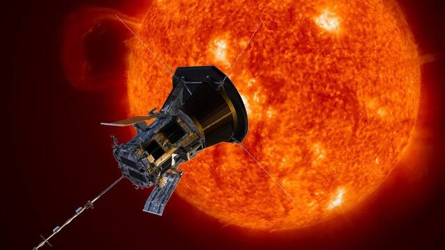La nave ms rpida creada por los humanos 'rozar' la superficie del Sol
