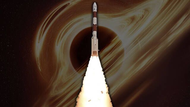 La India lanza su primer satlite para observar agujeros negros en el espacio exterior