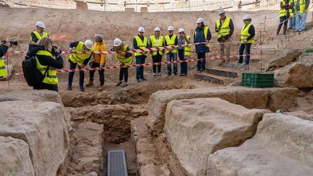 Arque�logos espa�oles descubren una nueva zona en el anfiteatro de Cartagena