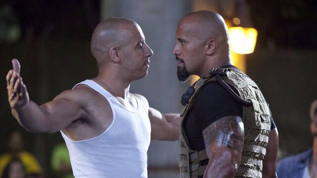 Vin Diesel vacila a Dwayne Johnson en los Globos de Oro y reaviva la tensin de 'Fast and Furious' entre risas