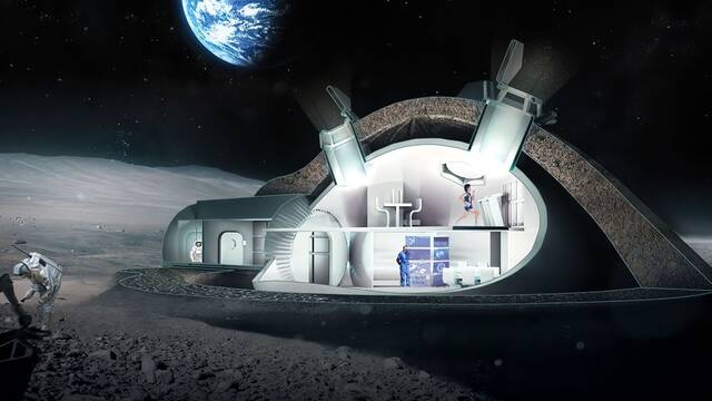Elon Musk tiene un plan para crear la base lunar definitiva: un m�dulo 3D que aterrizar� en 2028 para vivir permanentemente
