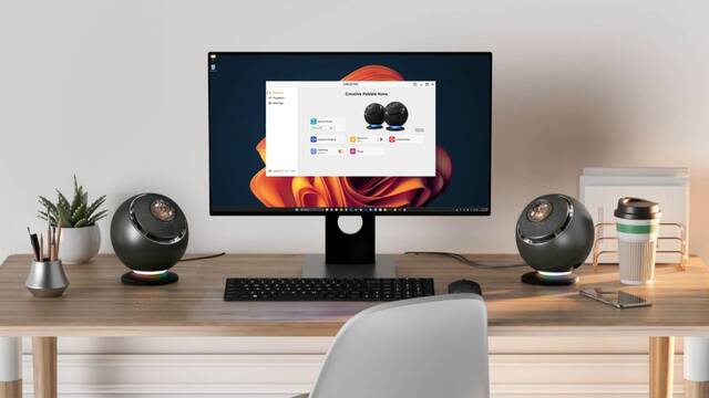 Creative pone drivers coaxiales de lujo en unos altavoces esf�ricos de dise�o por 279 euros que suenan mejor que sistemas caros