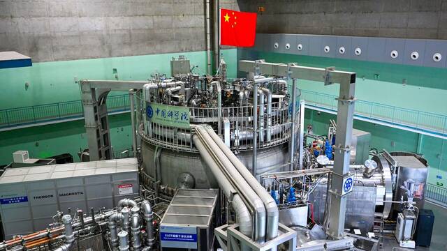 El 'sol artificial' de China supera un hito clave en fusi�n nuclear y acerca al mundo a una energ�a limpia casi infinita