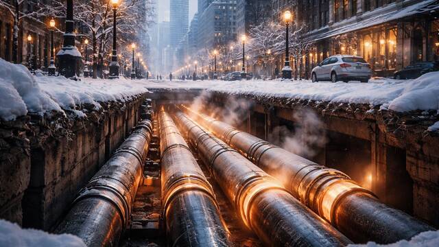 Ni Rusia ni Groenlandia: el pa�s que entierra 18 km de tuber�as para calentar ciudades y reducir el 60% del CO2 en invierno