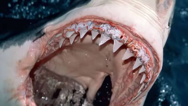 Bi�logos descubren que el tibur�n blanco �entrena� y muda sus dientes: los hace m�s letales para atacar presas m�s grandes