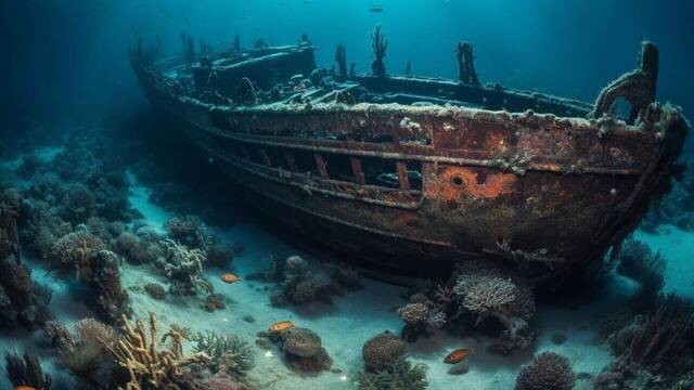 Buzos expertos hallan el carguero medieval m�s grande del mundo: 300 toneladas de barco naufragado en 1410