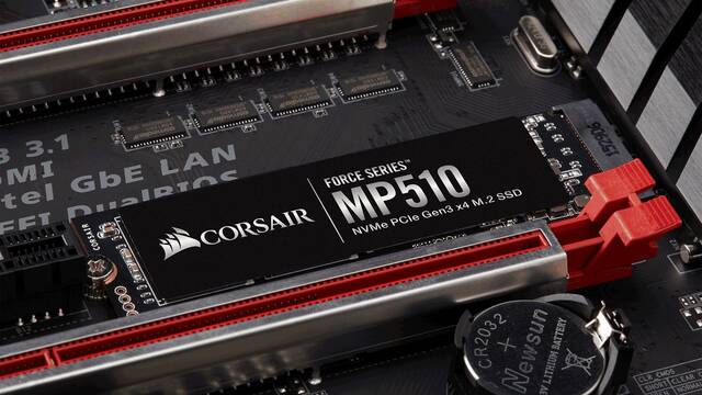 Corsair lanza su SSD Force Series MP510 M.2 PCIe NVMe