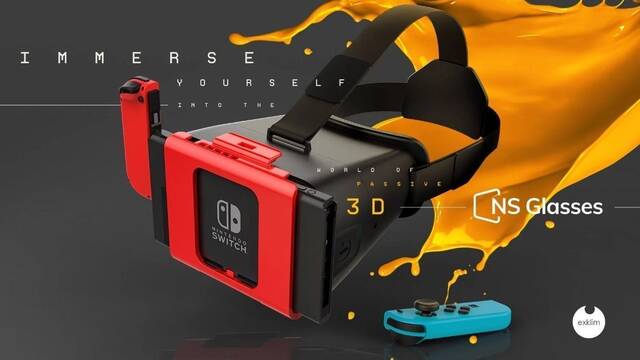 NS Glasses, el casco de realidad virtual para Switch