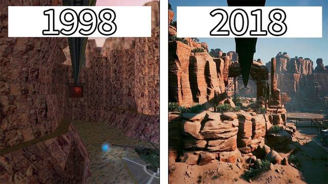 Los grficos de Half-Life de 1998 al 2018