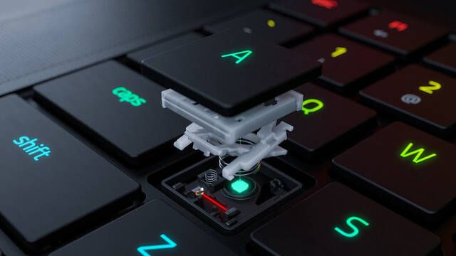 Razer anuncia el primer teclado ptico para porttiles