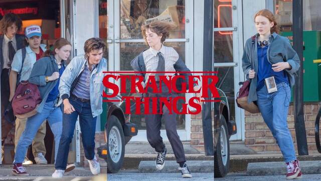 Stranger Things: Nuevas imgenes del rodaje de la T4