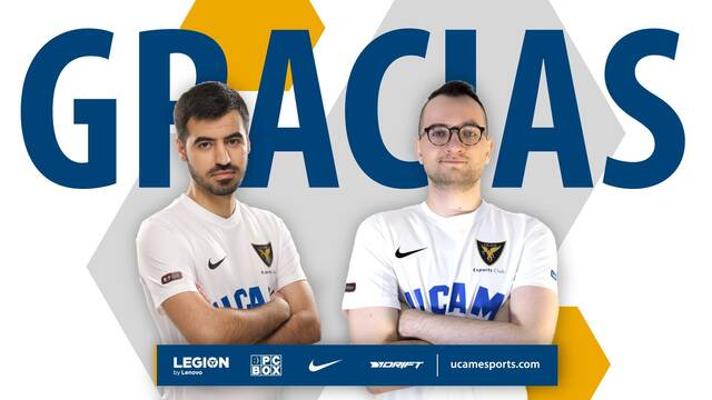 UCAM Esports anuncia la salida de Aziado y Warden