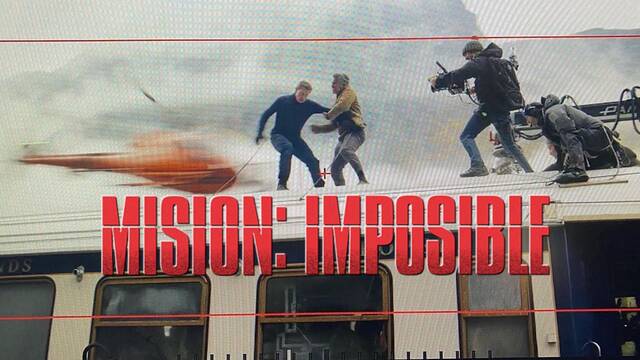 Misin Imposible 7: Tom Cruise lucha sobre un tren en marcha en una nueva secuencia