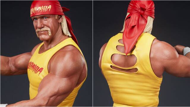 Hulk Hogan recibe esta impresionante figura de coleccionista