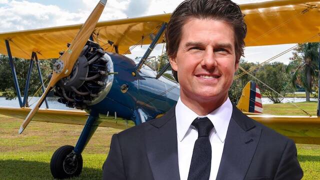 Tom Cruise pilota un avión de la Segunda Guerra Mundial para 'Misión Imposible 8'