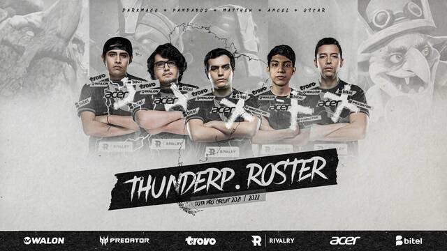 Thunder Predator cambia por completo su equipo de DOTA 2 tras The International 10