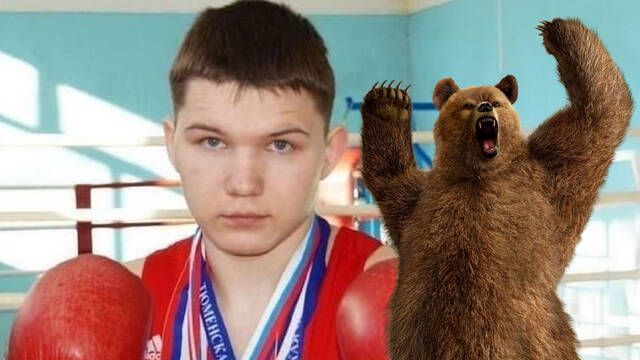 Un boxeador ruso de 23 años mata a un oso pardo en un salvaje combate a muerte
