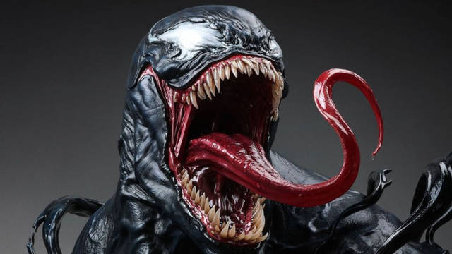 Venom recibe un impresionante busto muy detallado a tamao real
