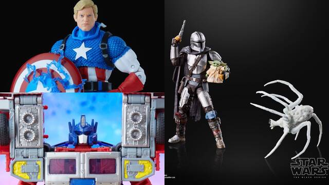 Hasbro anuncia ms de 30 nuevas figuras de Star Wars, Marvel o Transformers