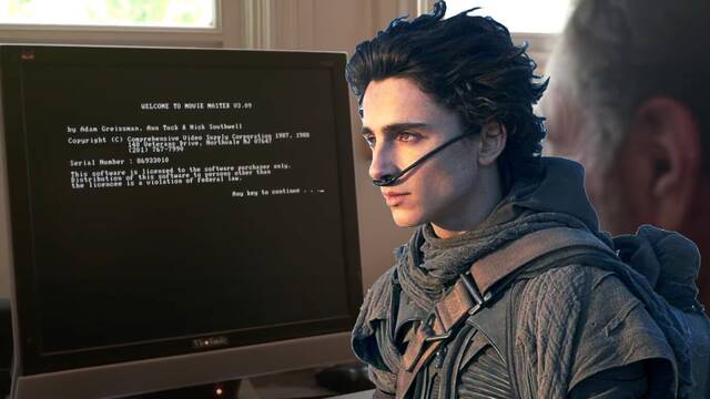 El guion de 'Dune' se escribi en un antiguo programa de MS-DOS