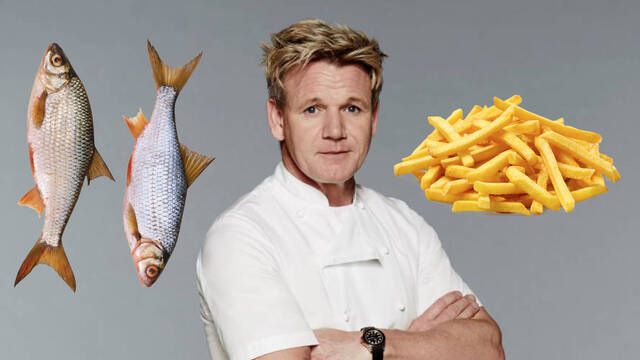 Gordon Ramsay recibe crticas por servir un 'fish and chips' a 37 euros