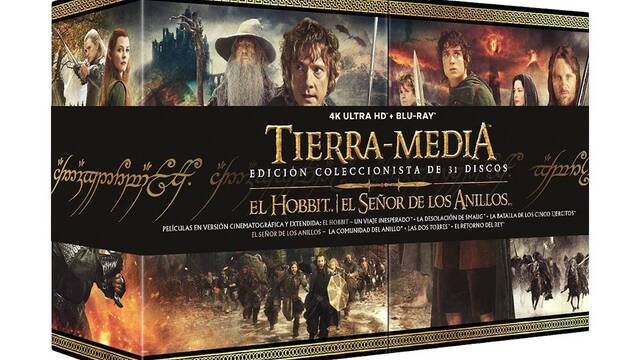 La edición coleccionista de la Tierra Media en 4K y Blu-ray llegará en noviembre a España