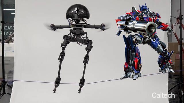 LEONARDO, el robot a�reo y terrestre que se asemeja a un Transformer