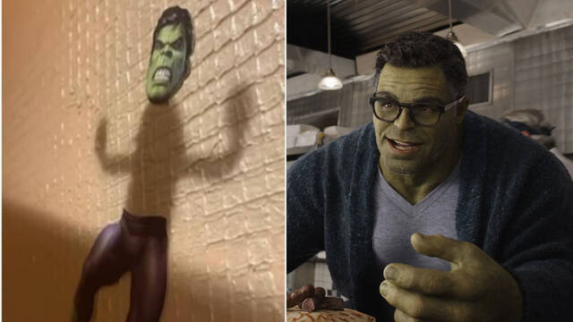 Mark Ruffalo muestra unos divertidos stickers en acci�n de los superh�roes de Marvel