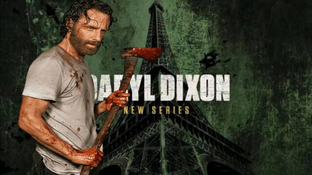 The Walking Dead: Pillan a Andrew Lincoln en Francia. Sale en el spinoff de Daryl?