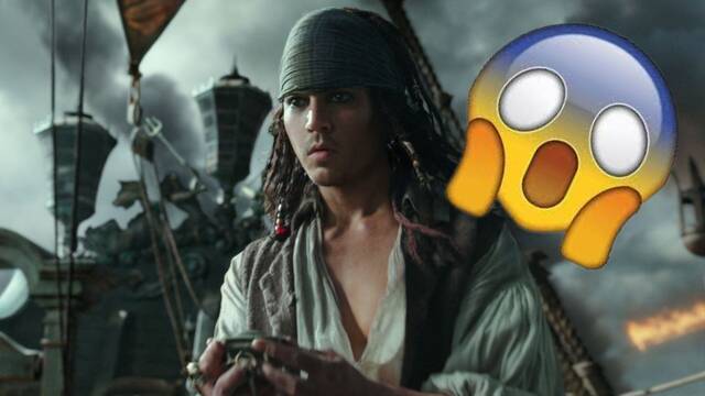 Johnny Depp interpreta a Jack Sparrow sin barba y deja en shock a sus fans
