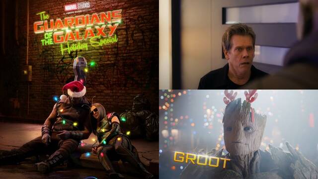 Triler del especial de Navidad de Guardianes de la Galaxia con Groot, Kevin Bacon y ms