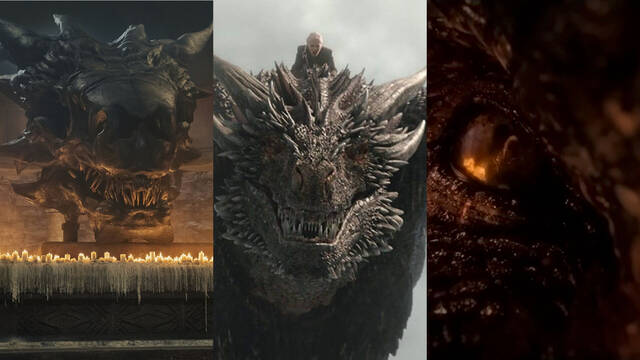 Los dragones de Daenerys eran diminutos en comparación a los de 'La casa del dragón'