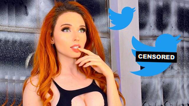 Amouranth señala a Twitter y la acusa de censurar su contenido