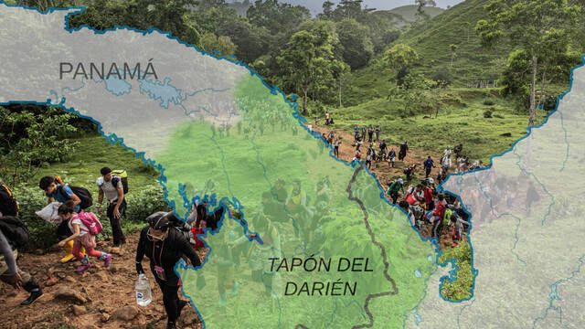 El Tapn de Darin: el paso ms peligroso del mundo que asla el norte de Amrica del sur y no tiene ni carreteras