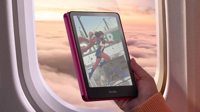 Amazon presenta un nuevo Kindle a color y es una revolucin para los amantes del cmic y el manga