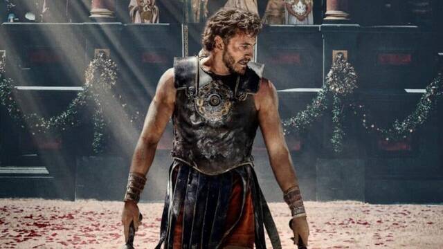 Gladiator 2 se suma a la moda de los productos especiales en el cine, permitindote beber del pecho de un gladiador