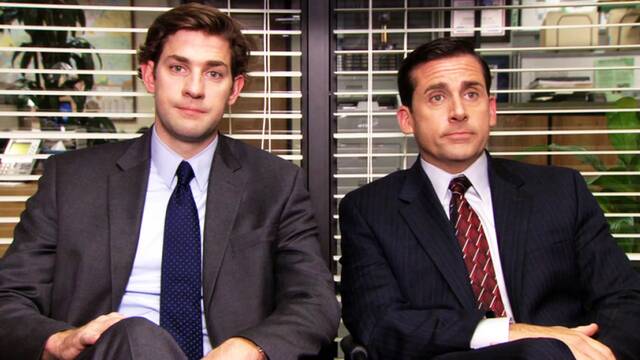 John Krasinski revela cul es su escena de 'The Office' preferida y est protagonizada por Steve Carell