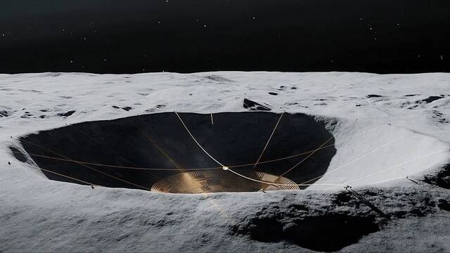 Arranca la construccin del 'Lunar Crater', un megaproyecto de la NASA en la cara oculta de la Luna por valor de 2600 millones