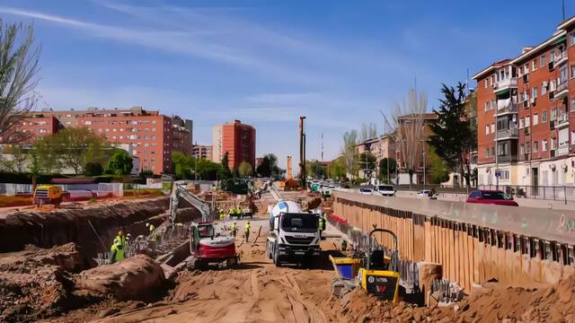 Madrid construye un megatnel rcord: 400 millones de euros y ms de 100 excavadoras para soterrar la A-5
