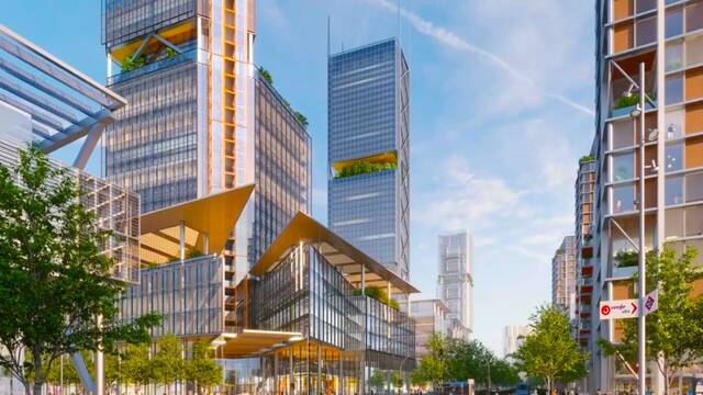 Ni Londres ni Pars: Madrid construye el rascacielos ms grande de Europa y con una altura total de ms de 330 metros