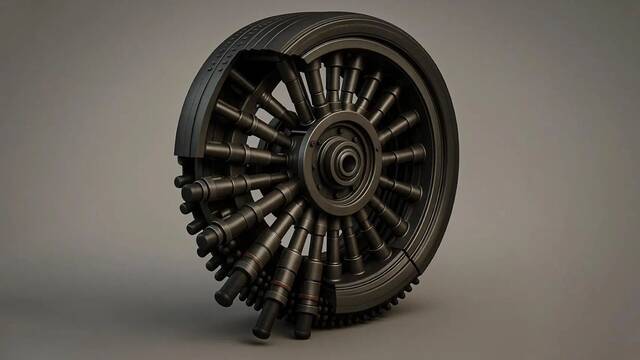 Adis al motor tradicional en los coches: esta rueda impulsa los vehculos por s misma y cambia la industria para siempre