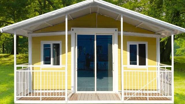 Amazon vende la casa prefabricada que revoluciona Espaa: 2 dormitorios, porche y 40 m2 por menos de 10.000 euros