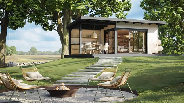 Leroy Merlin vende en Espa�a la casa prefabricada definitiva: estilo n�rdico, con porche y por 9.000 euros