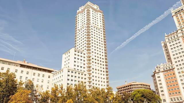 El rascacielos gigante que construy� Franco en Madrid centro: 162 metros que lo hicieron el m�s alto de Europa durante 10 a�os