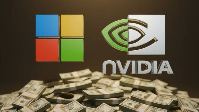 Microsoft invierte 40.000 millones en centros de datos con Nvidia y sus acciones se disparan: Google pierde la batalla cloud