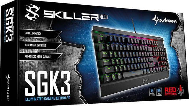 Sharkoon anuncia su nuevo teclado mecnico Skiller Mech SGK3